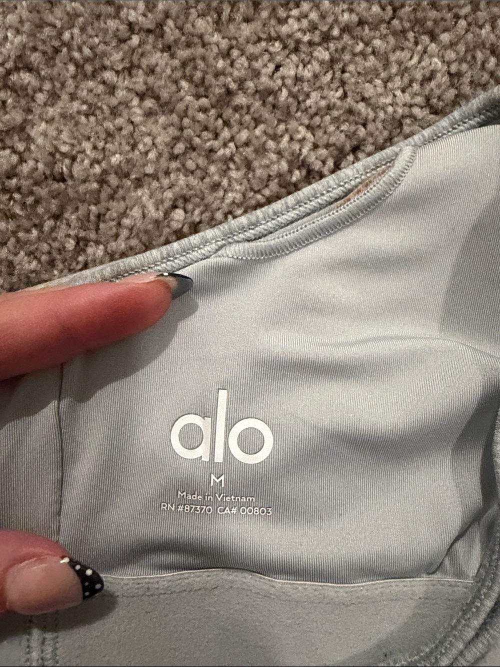Alo Yoga Alosoft Suns Out Onesie in heather grey - Picture 5 of 5